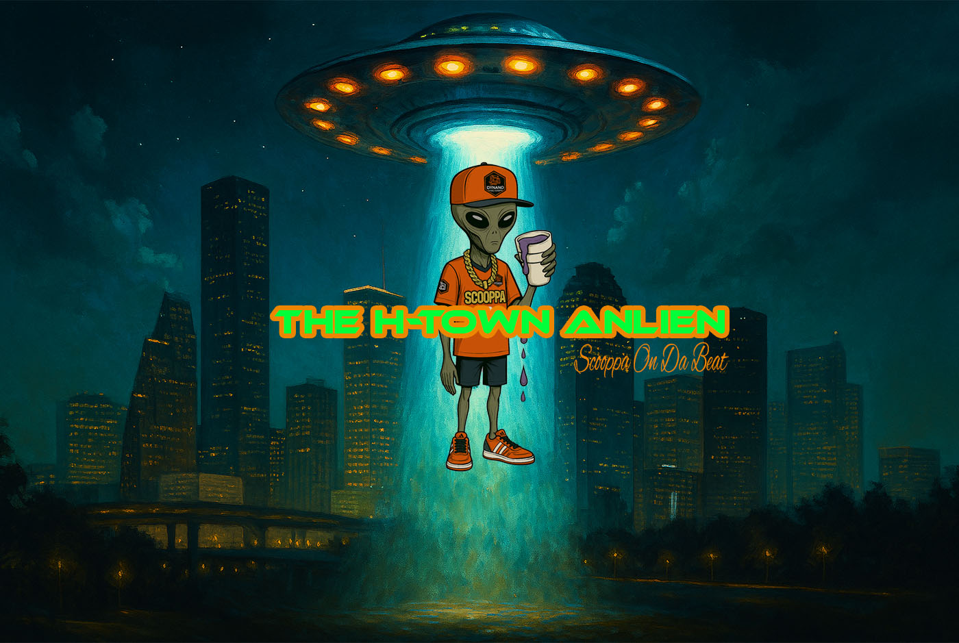 The H-Town Alien Banner